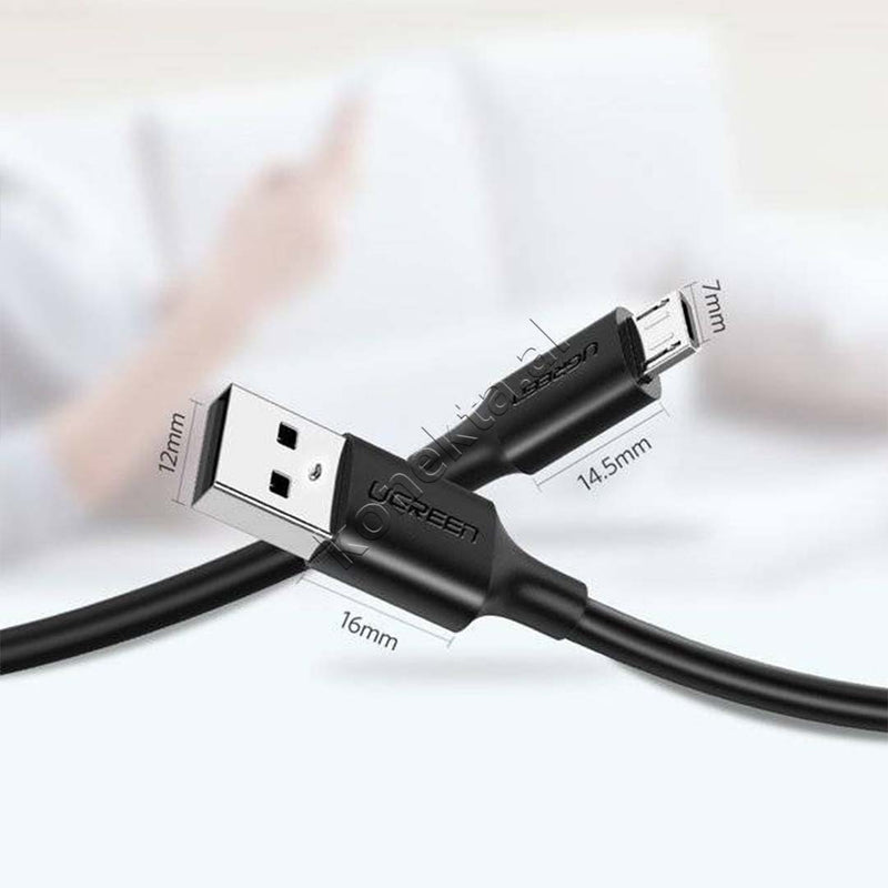 Kabell USB-A Ne Micro USB 2A Max 1m Ugreen