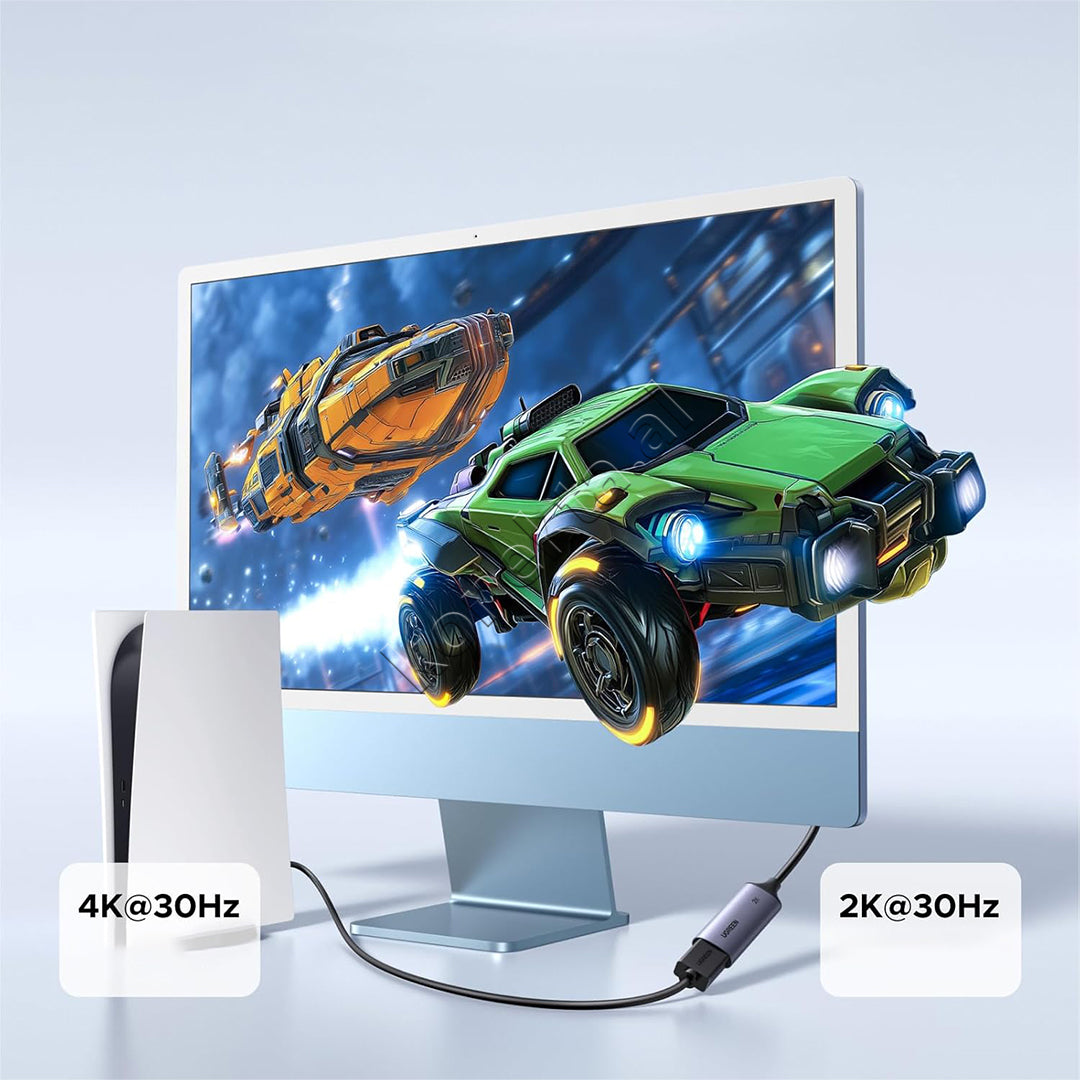 Adaptor Profesional Per Kapje Video HDMI Ne USB/Type-C Ugreen
