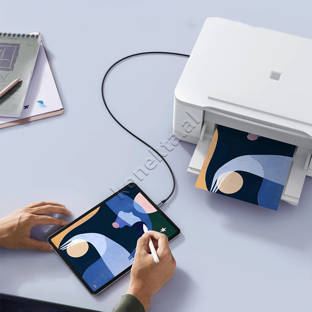 Kabell Printimi USB-C Ne USB-B UGreen 1m