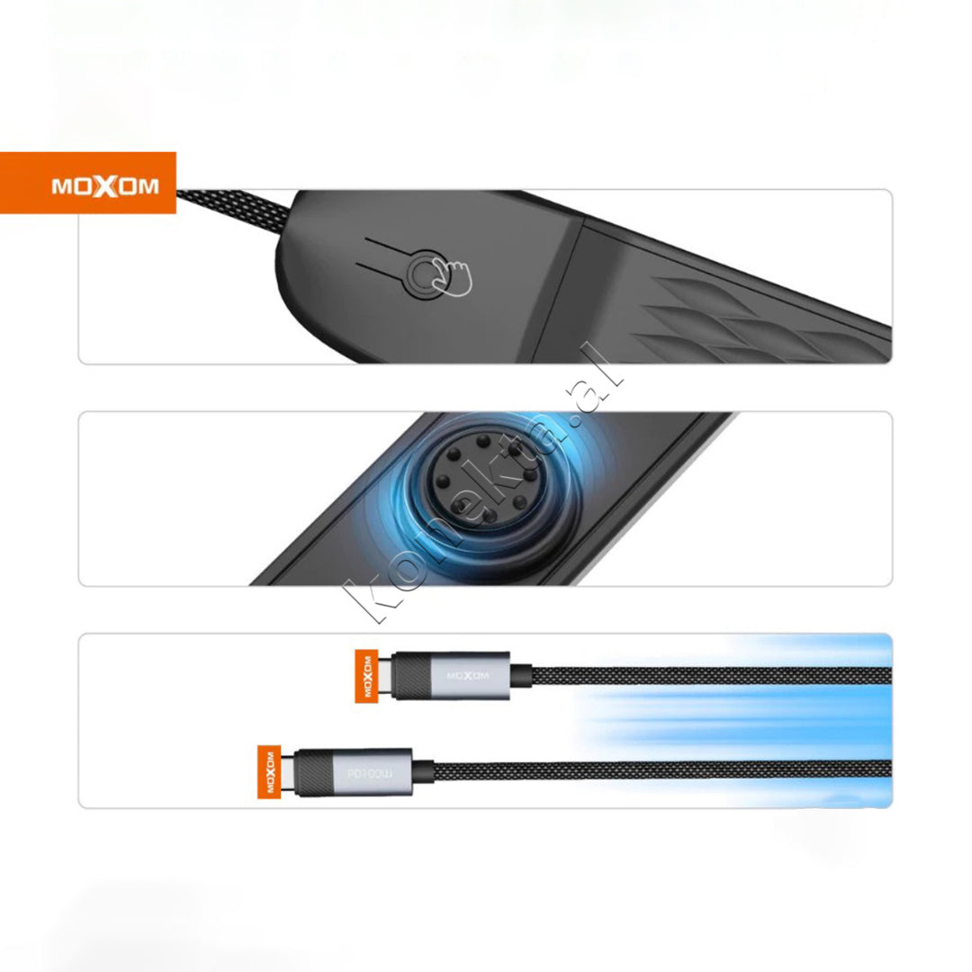 Kabell Karikimi Dhe Pajisje Masazhuese 2 Ne 1 Moxom