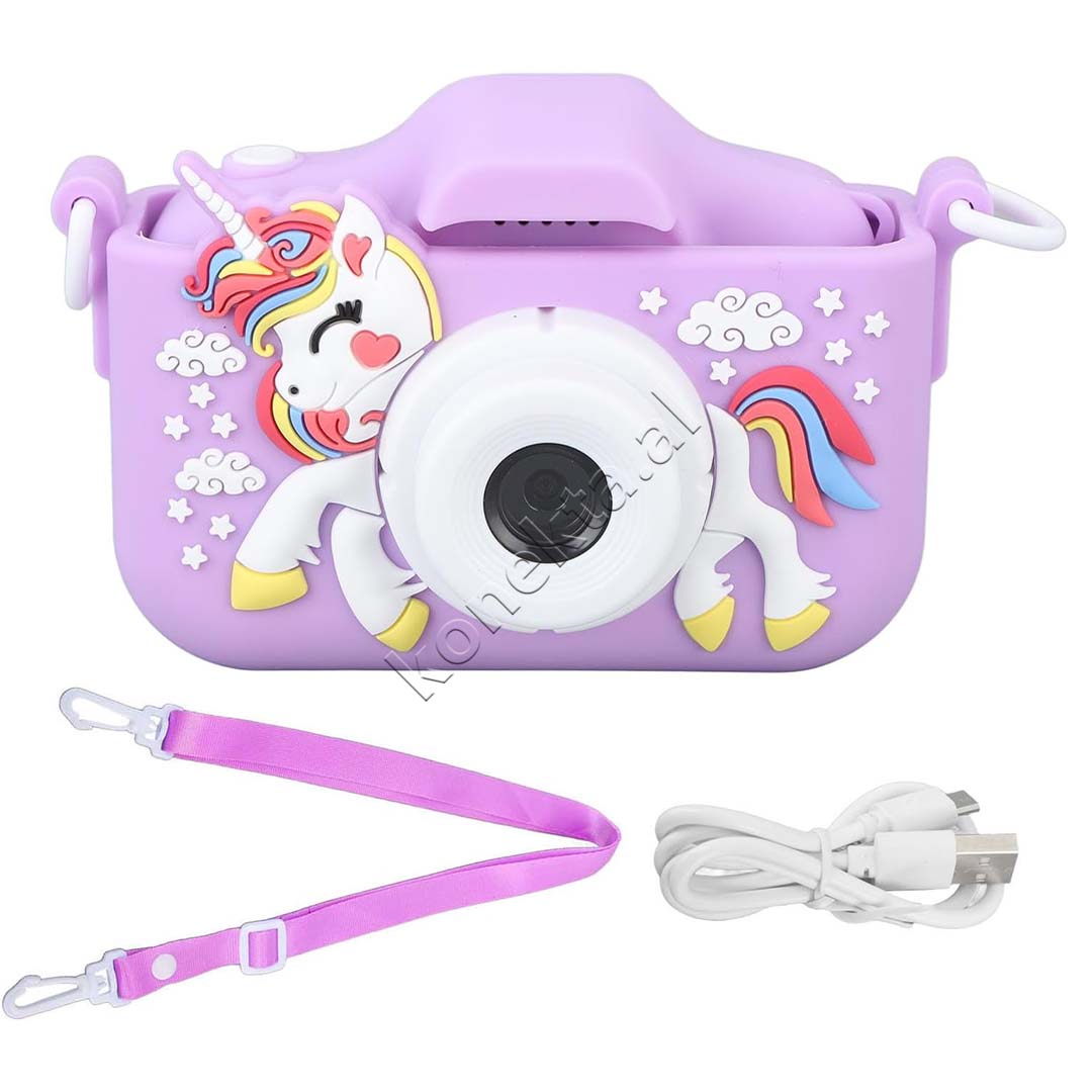Kamera Unicorn Per Femije Me Ekran 2"
