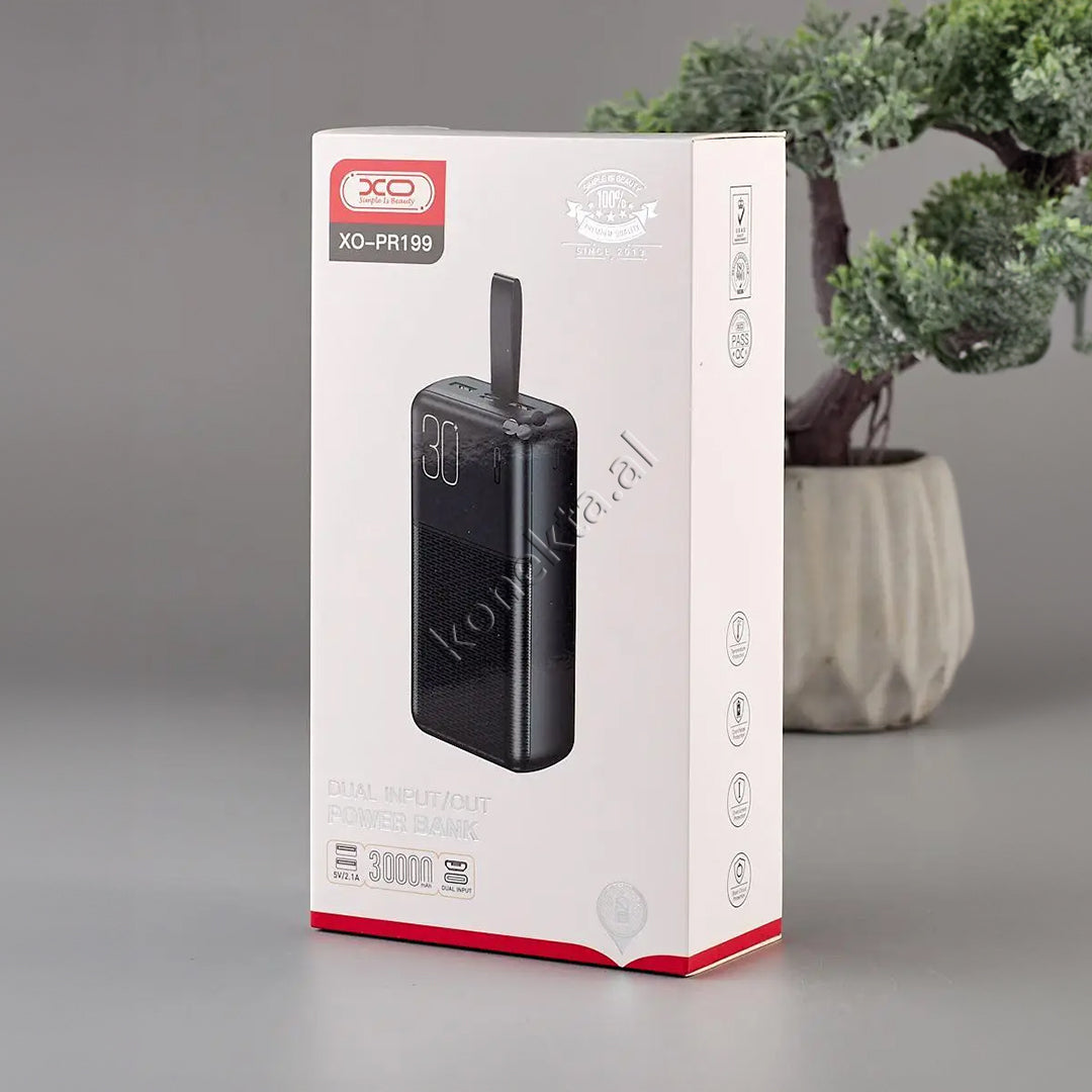 Bateri E Jashtme XO 30000mAh Me 2 Porta