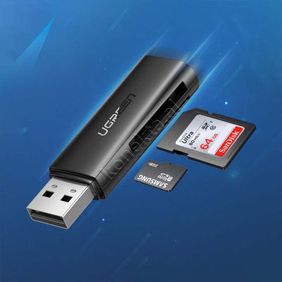 Adaptor Me Porte USB 3.0 Per Karte TF Dhe SD Ugreen