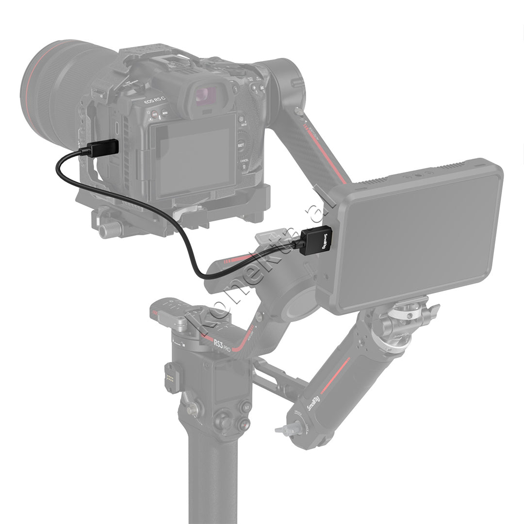 Kabell Micro HDMI 2.0 - HDMI 2.0 4K 55cm SmallRig 3043B