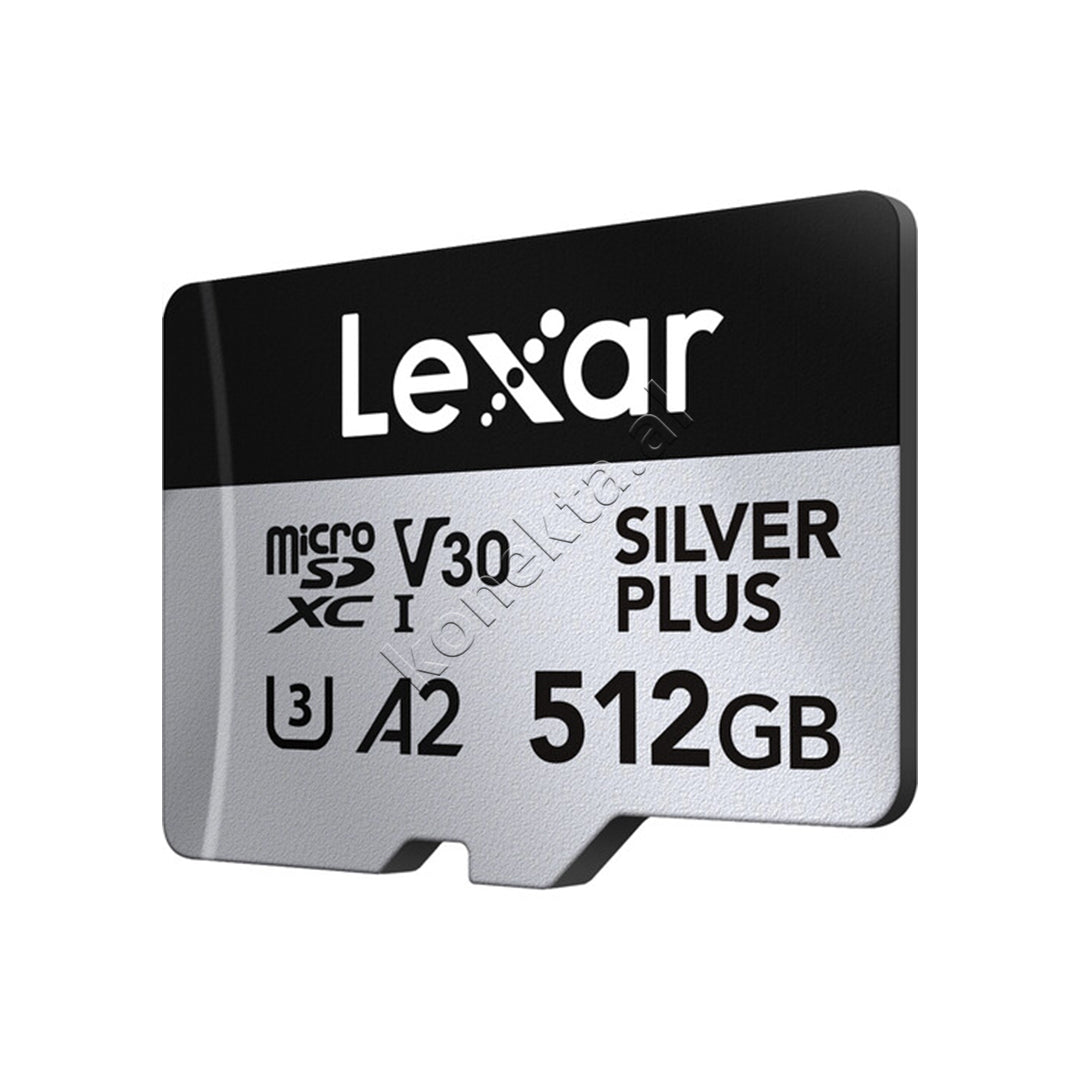 Karte Memorie MicroSDXC Me Adaptor Silver Plus 512GB Lexar