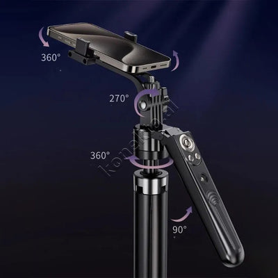 Trekembesh (Tripod) Profesional Dhe Selfie Stick Plokama 180cm