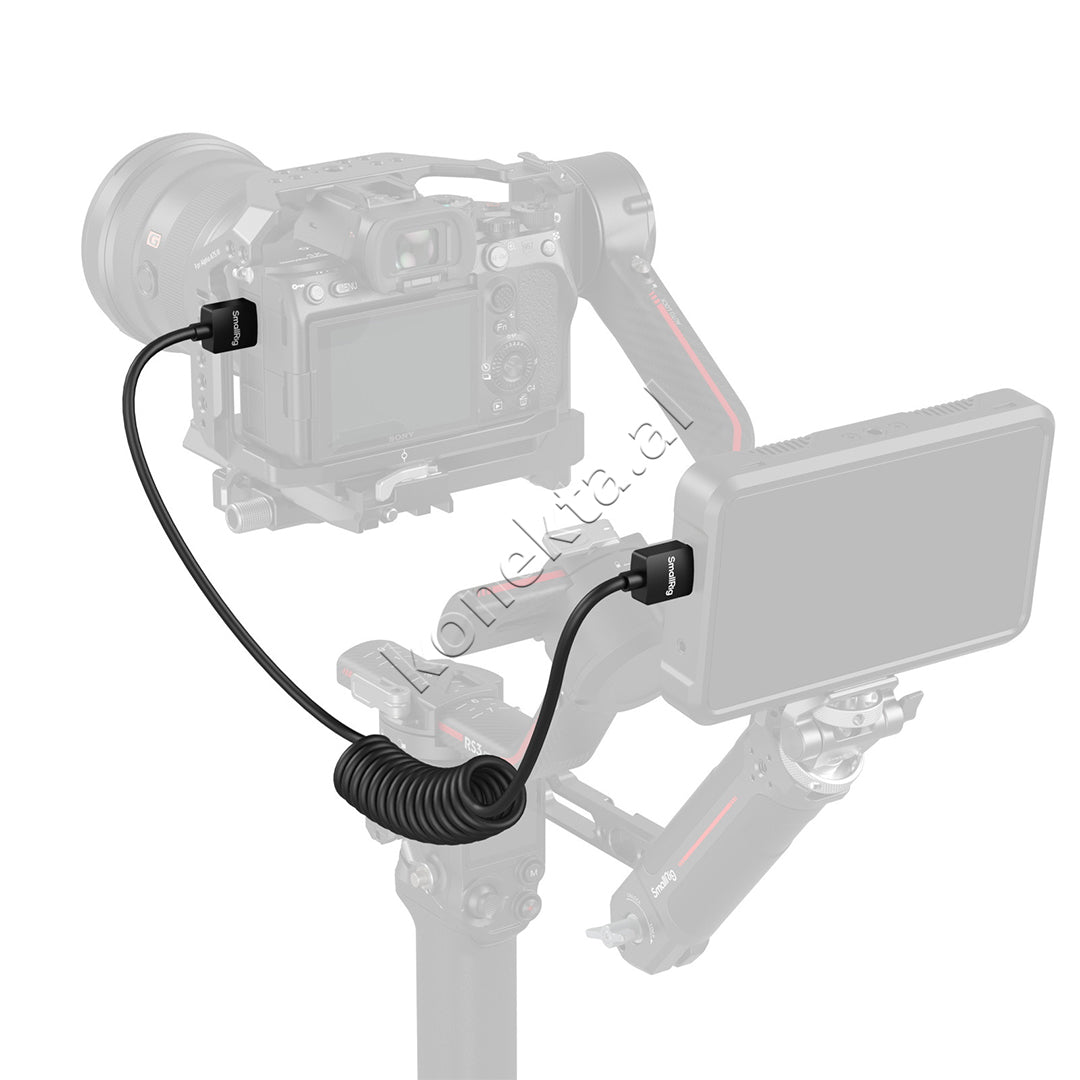 Kabell Ne Forme Spirale HDMI-HDMI 4K 1.5M SmallRig 4963