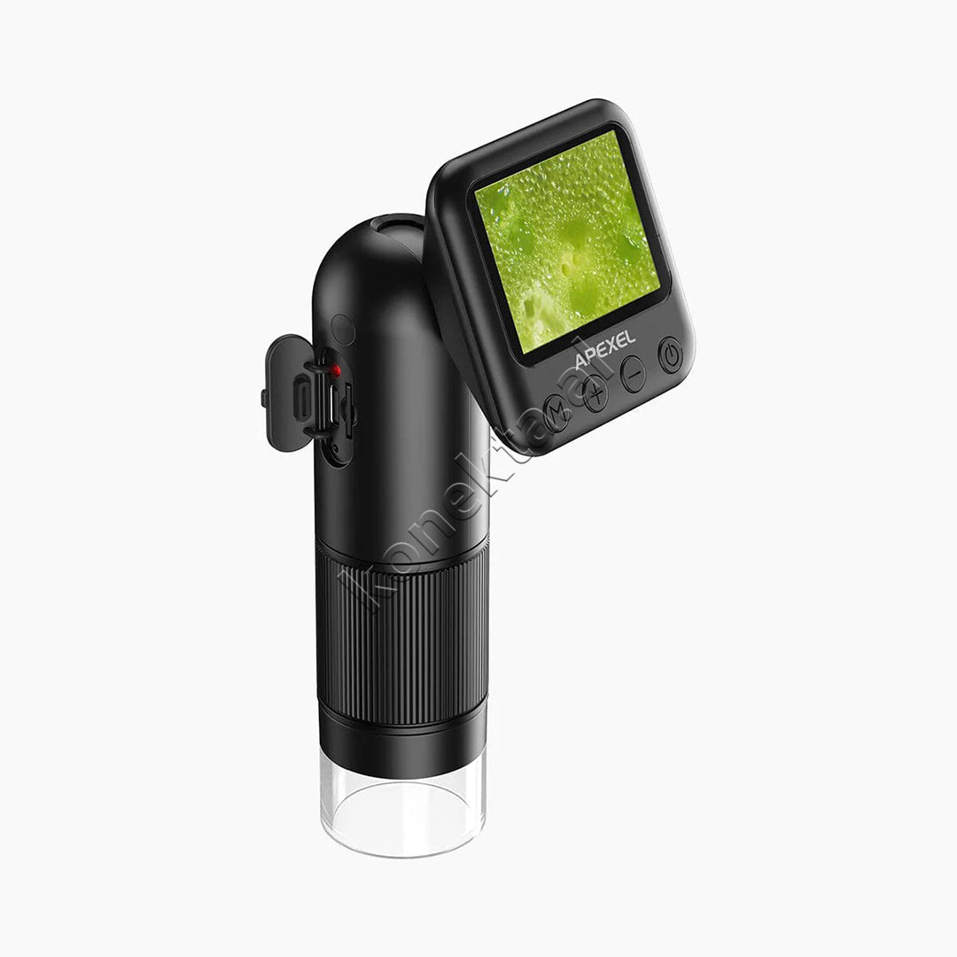 Mikroskop Digjital 400–800X Me Ekran LCD Apexel