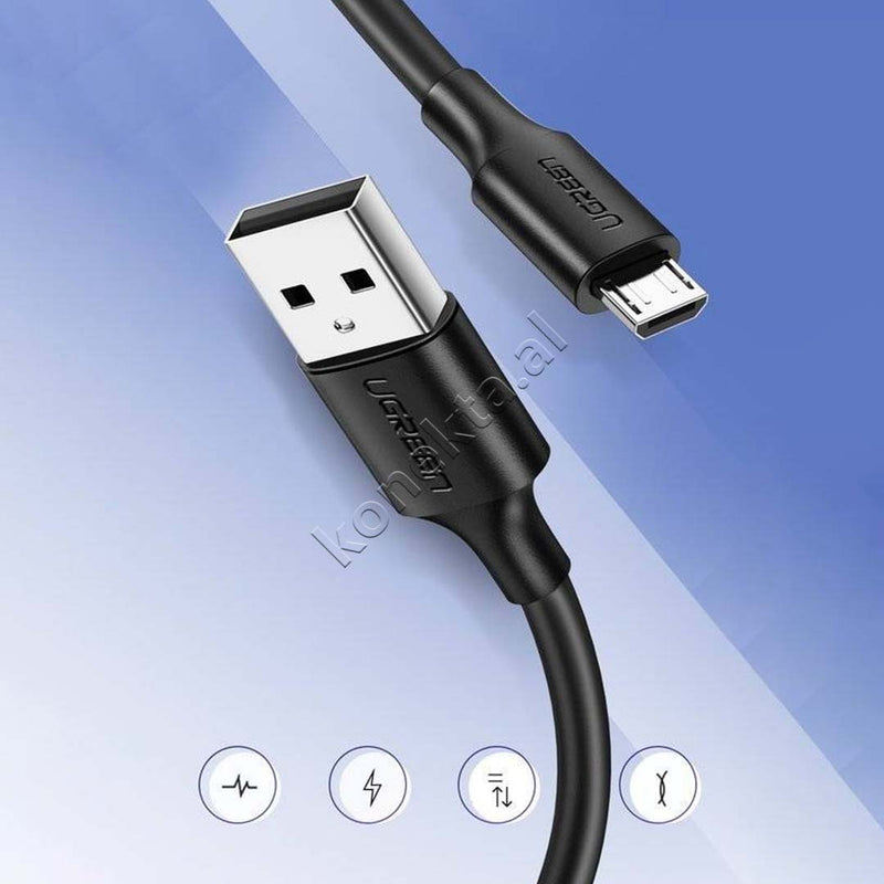 Kabell USB-A Ne Micro USB 2A Max 1m Ugreen