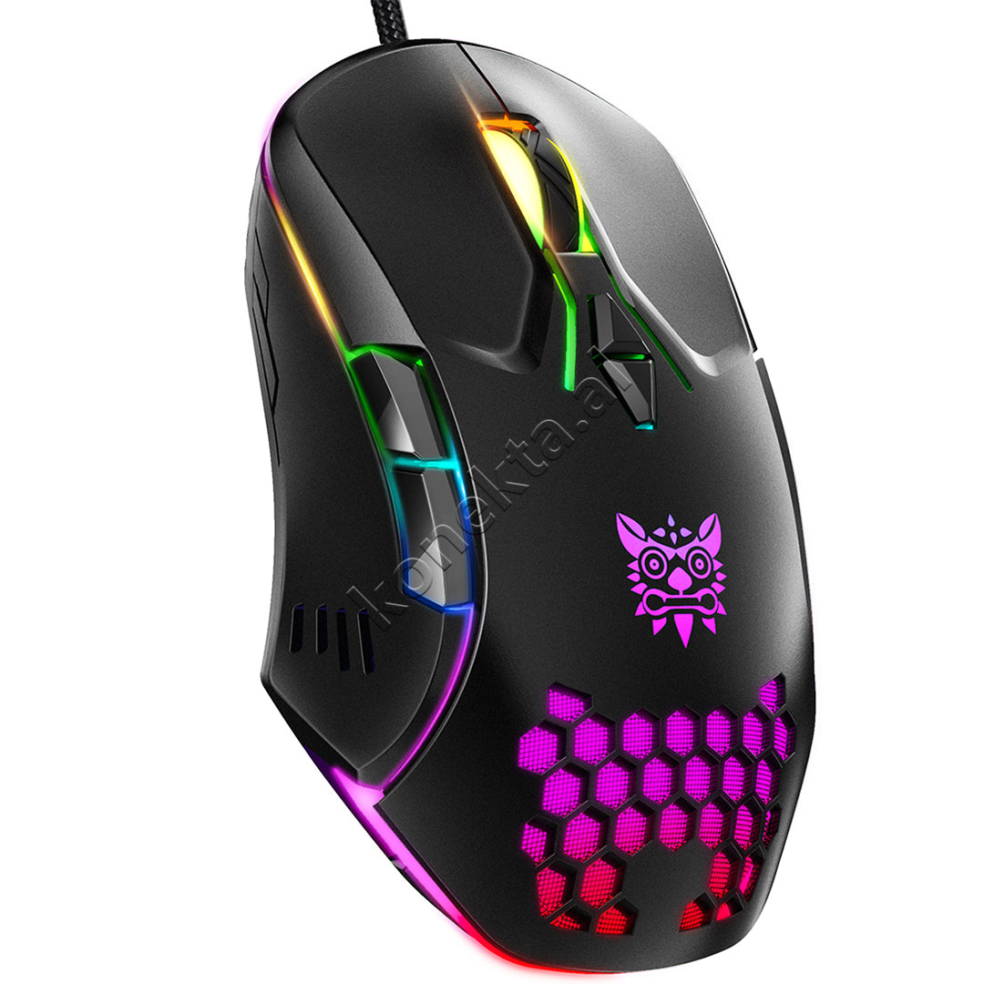 Maus Gaming Me Kabell RGB 6400 DPI Onikuma
