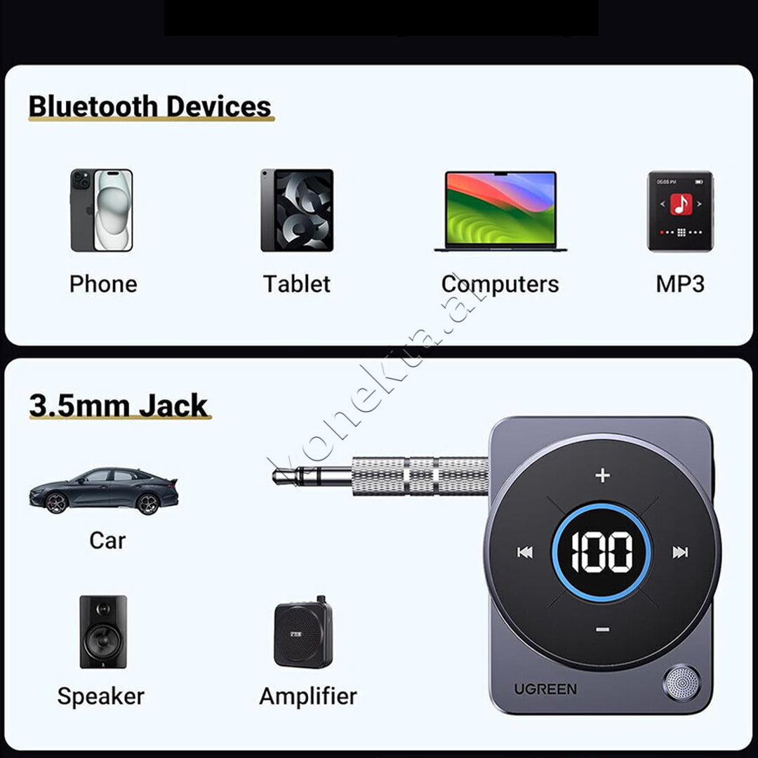 Adaptor Audio 3.5mm Per Makine Ugreen