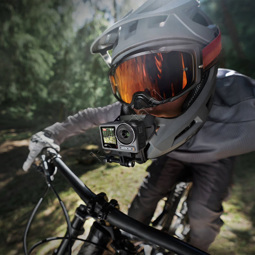 Set Montimi DJI Osmo Action Helmet Chin Mount