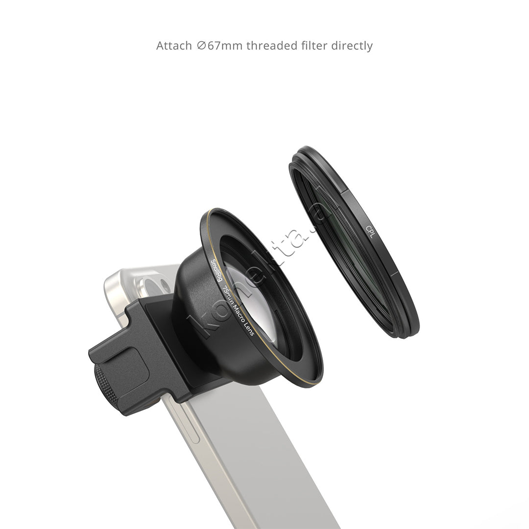 Lente Macro Per Telefon 75mm (T-mount) SmallRig 4588