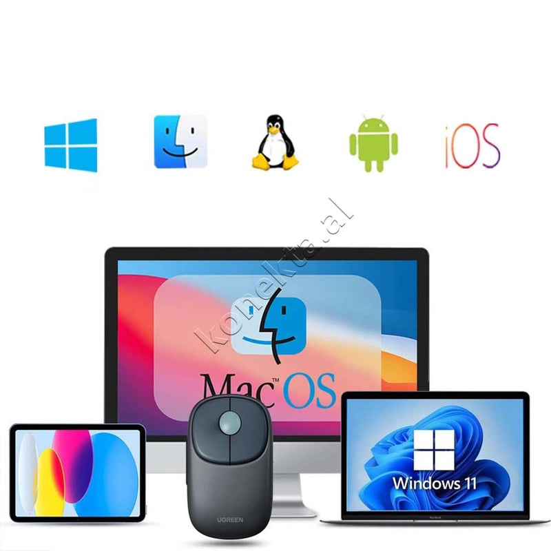 Maus Wireless Me Bluetooth UGreen 4000DPI