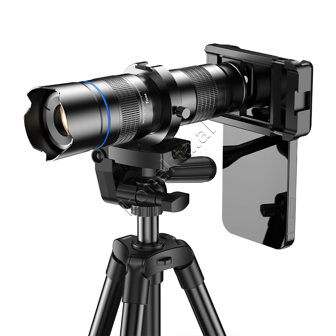 Set Lente Zmadhimi 20-40X Me Tripod Per Smartphone Apexel