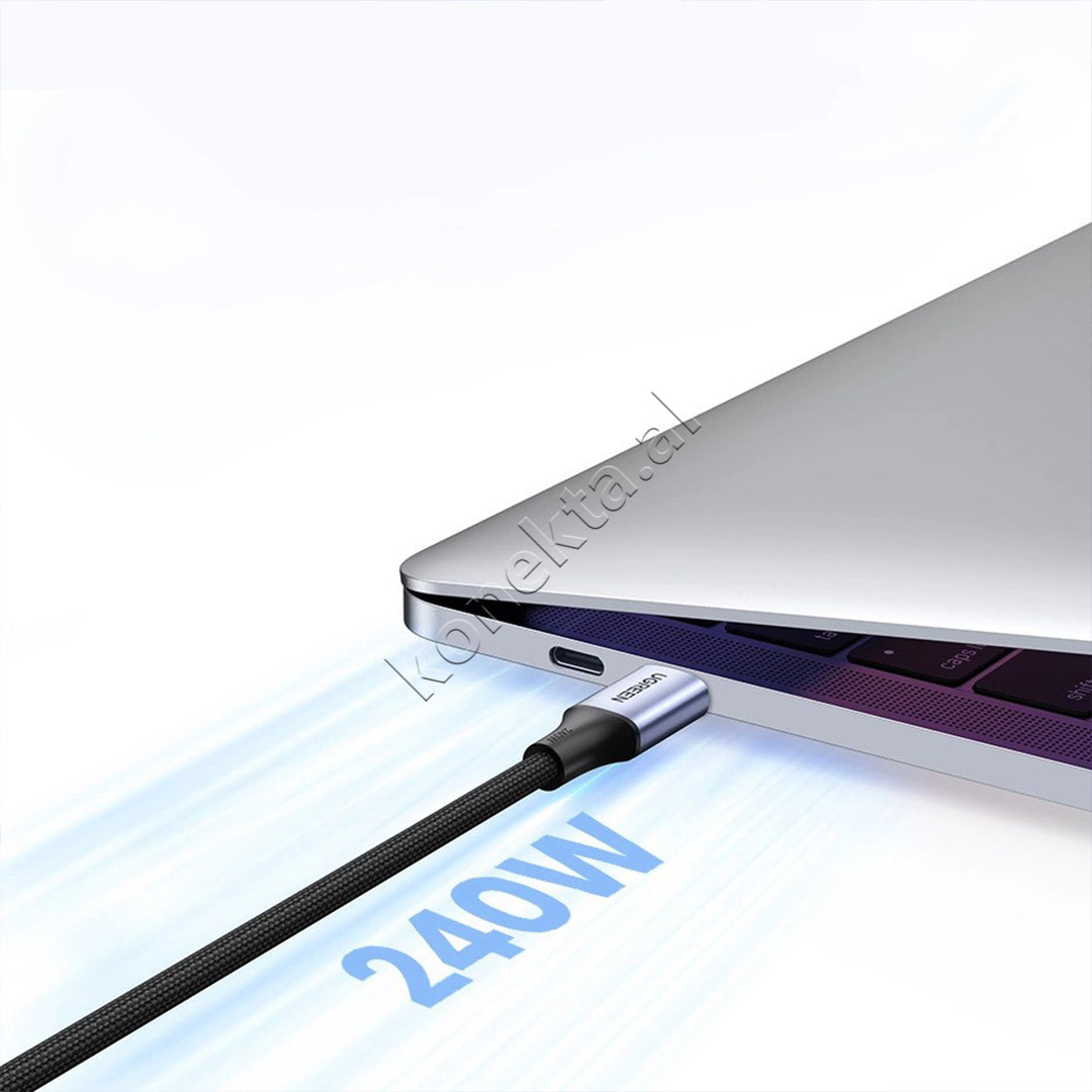 Kabell USB-C (M) Ne USB-C (M) 240W 5A 1m Ugreen
