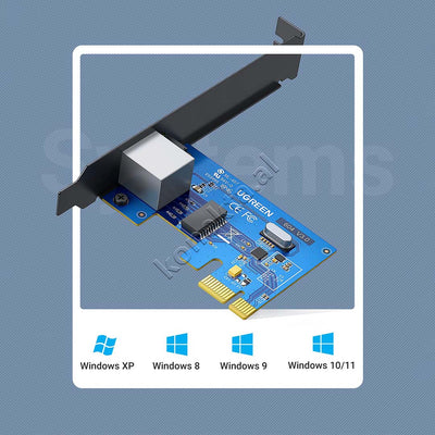 Kartë Rrjeti UGREEN PCI Express 1000Mbps PCIe