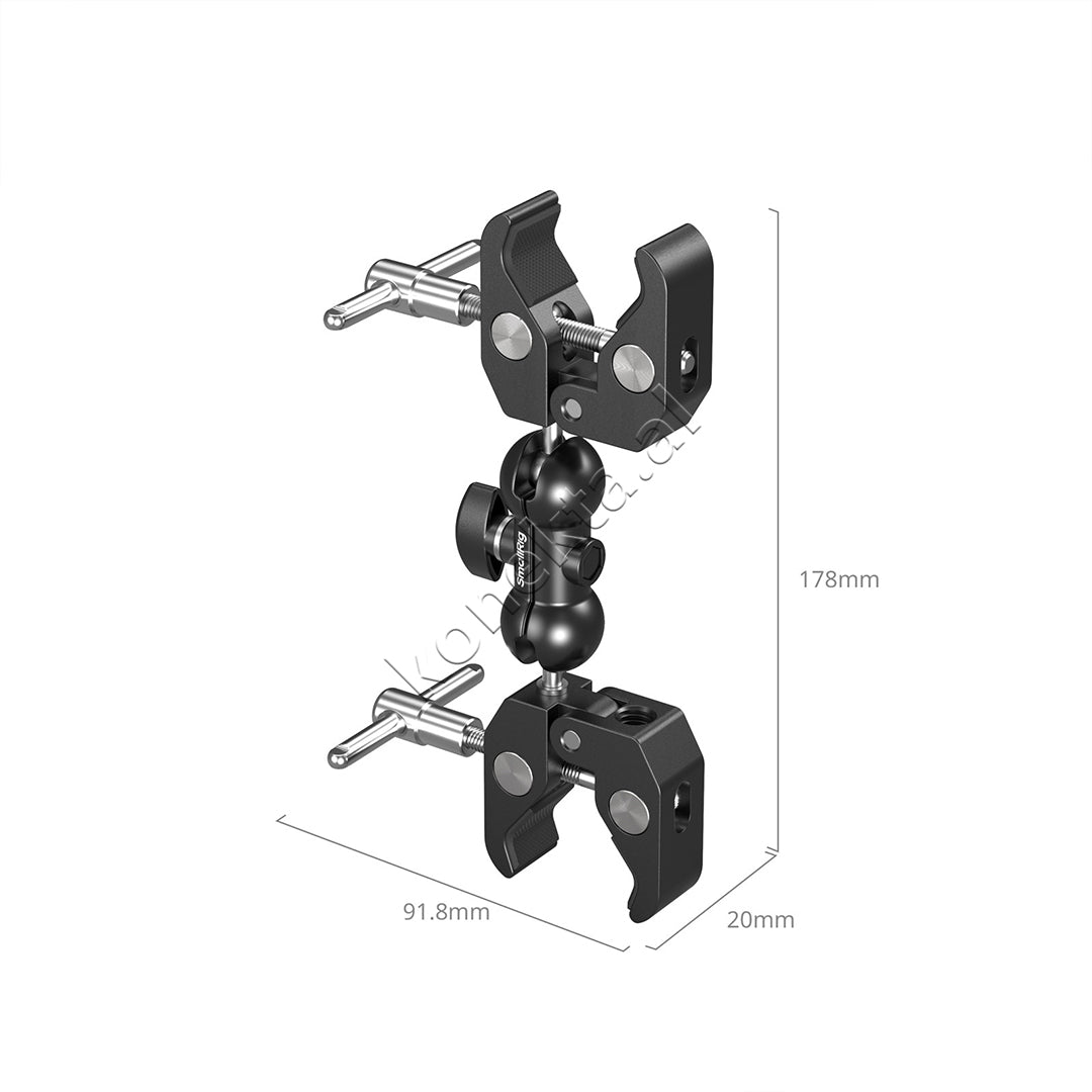 Double Head Crab-Shaped Clamp SmallRig 5331