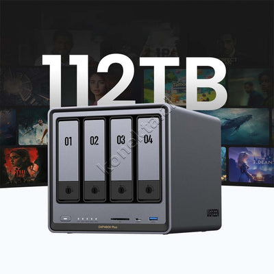 Sistem Nas Ugreen Me 4 Porta Per Ruajtjen Dhe Leximin E Hdd-ve