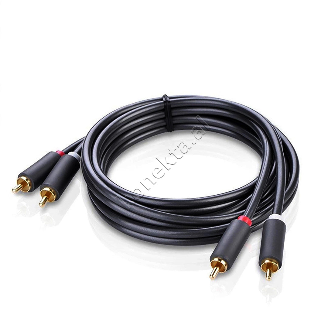 Kabell Audio 2RCA Ne 2RCA (M-M) 3m Ugreen