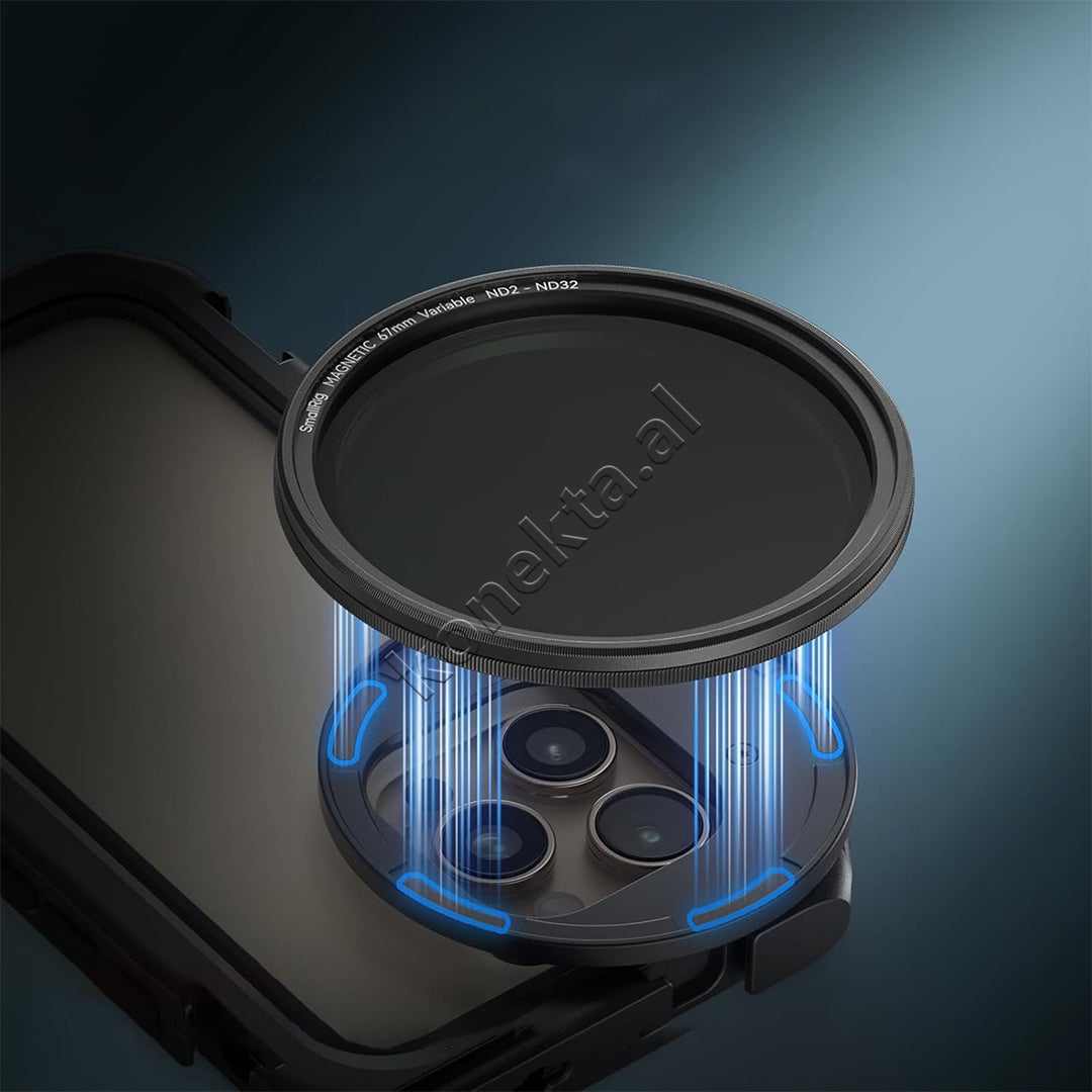 67mm Magnetic Filter Adapter Side Mount Version for iPhone 16 Series Cages SmallRig 5010