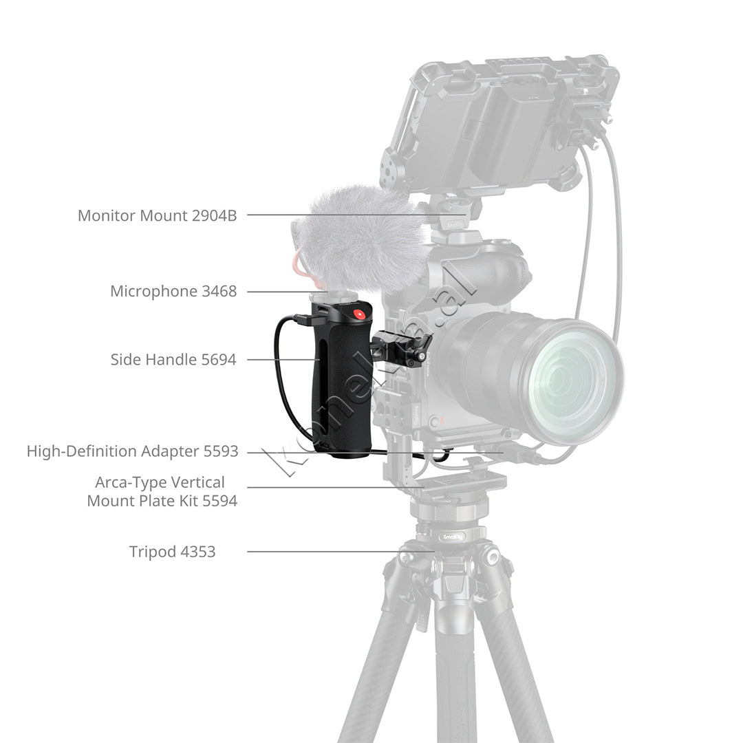 Arca-Type Side Handle With Rec Trigger SmallRig 5694
