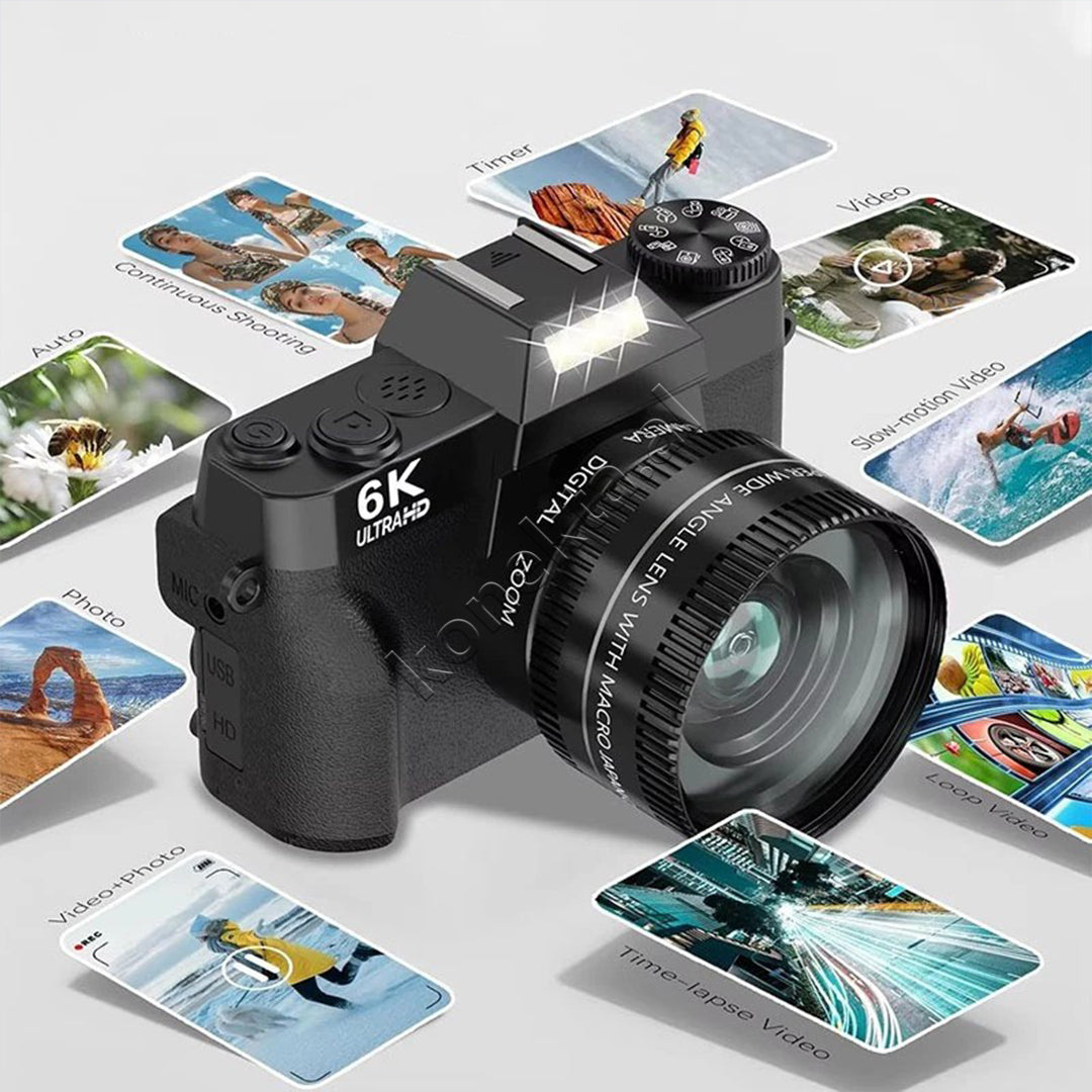 Kamera Digjitale 6K ULTRA HD 64MP
