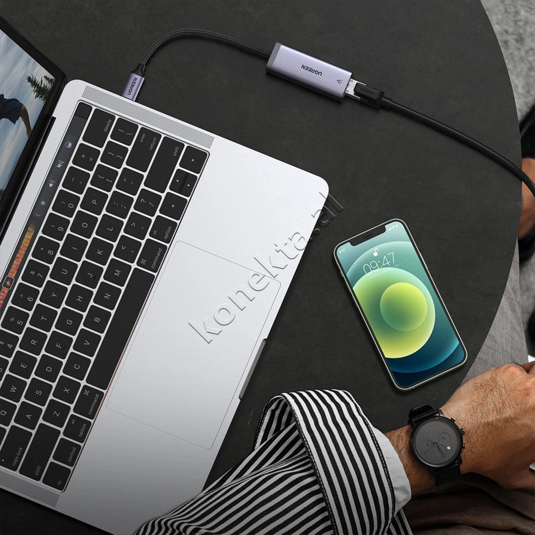 Adaptor Rrjeti Nga USB-C Ne RJ45 Ugreen