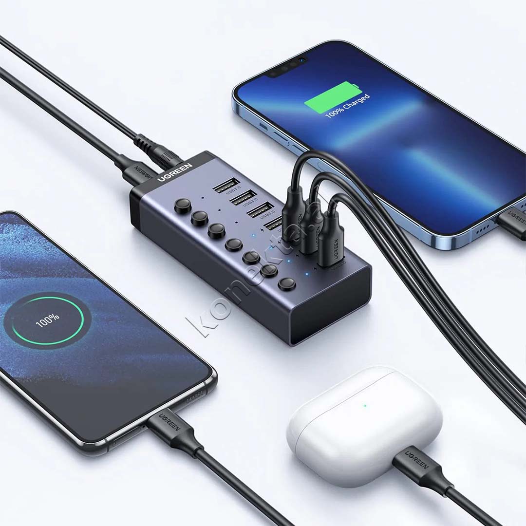 Stacion Karikimi 7 Ne 1 Me Porta USB-A UGreen