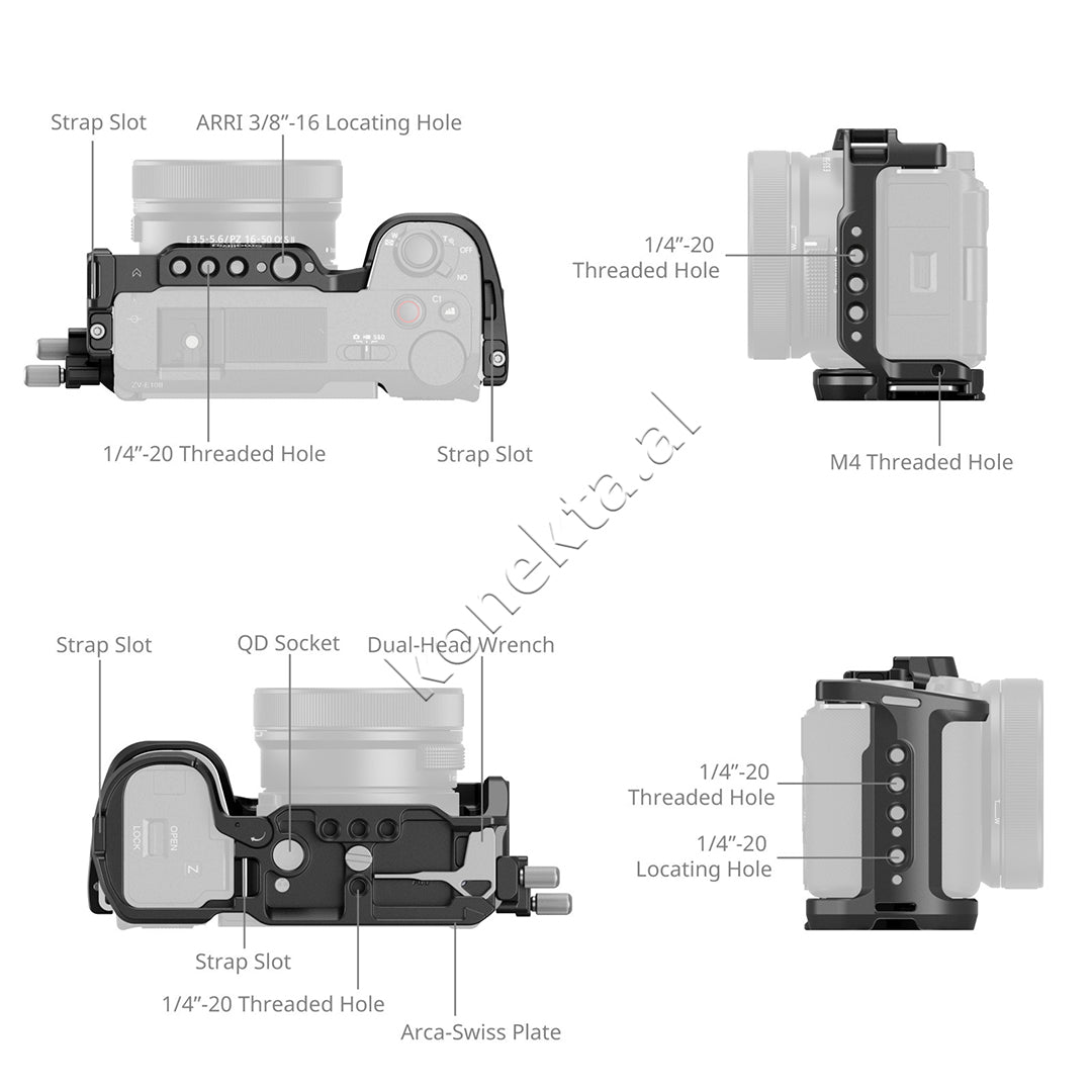 Cage Kit For Sony ZV-E10 II SmallRig 4867