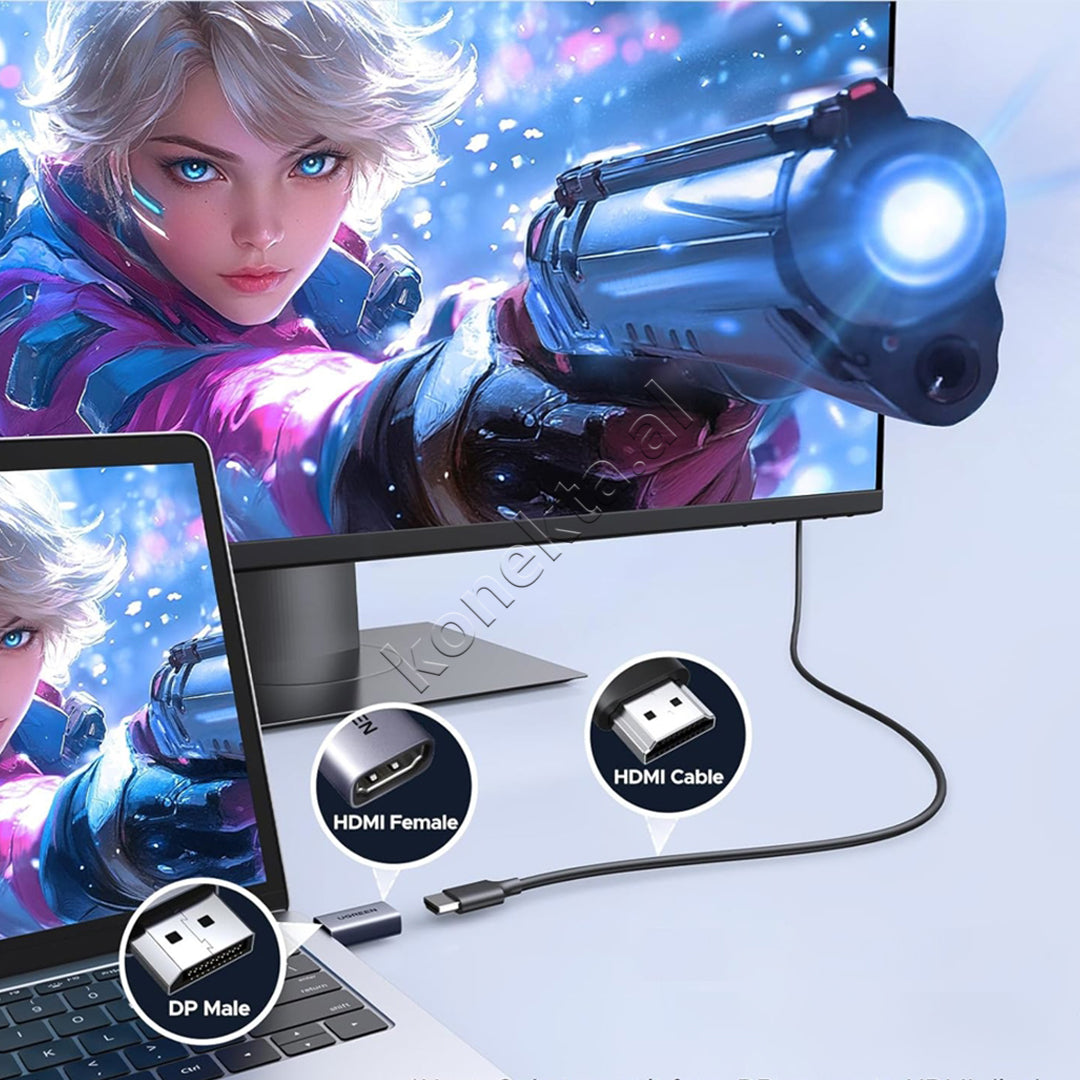 Adaptor DisplayPort Ne HDMI 4K Ugreen