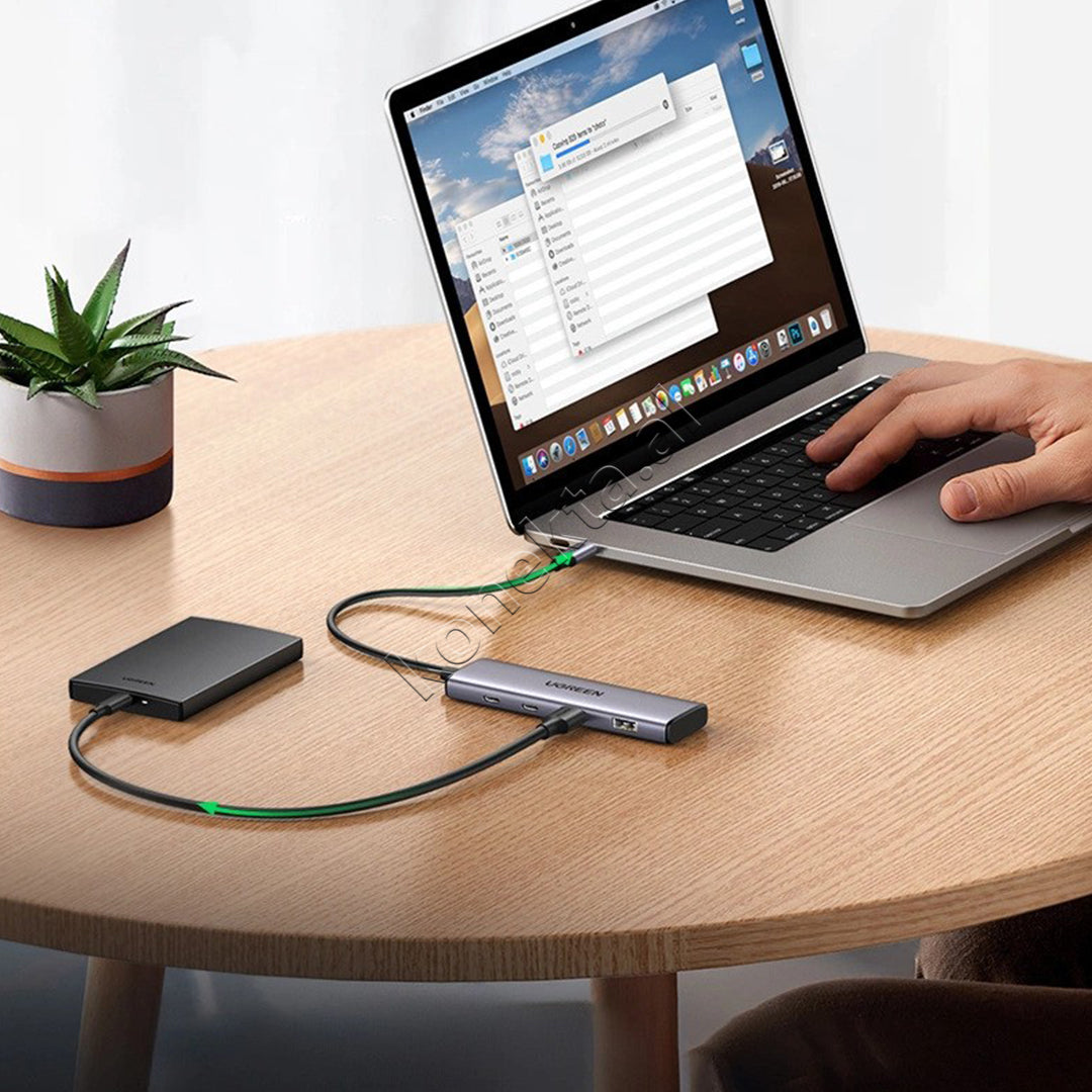 Hub 4 Ne 1 UGreen Me Porta 2xUSB-A + 2xUSB-C 20 cm