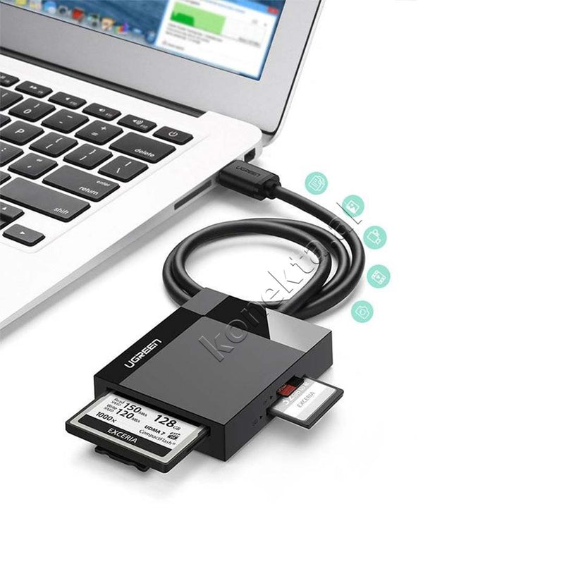 Lexues Kartash Ugreen Me Porte Usb 3.0 Per Karta SD/ TF/ CF/ MS