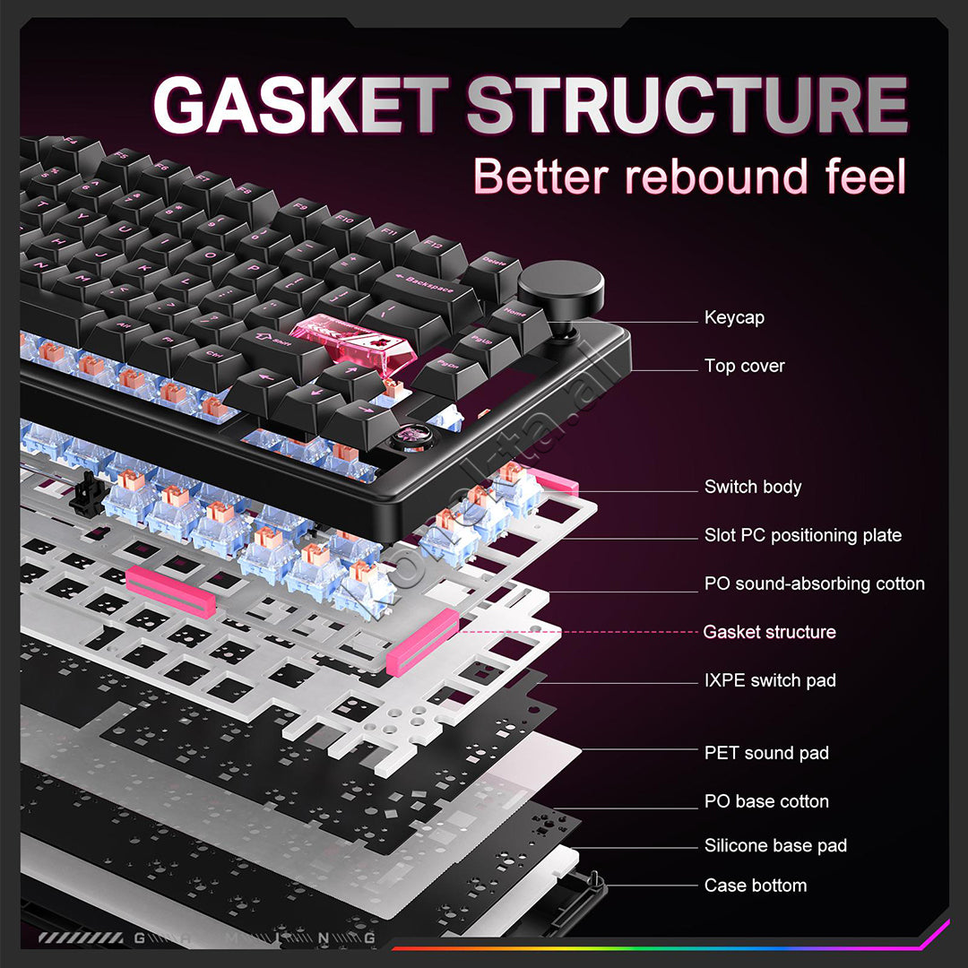 Tastiere Mekanike Gaming Me Ndriçim RGB Onikuma
