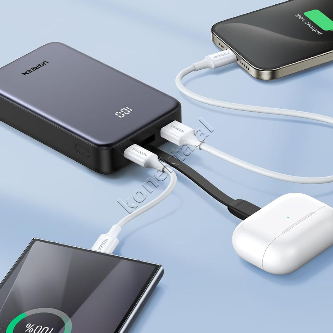 Bateri E Jashtme 20000mAh 20W Me Fishe Type-C Ugreen