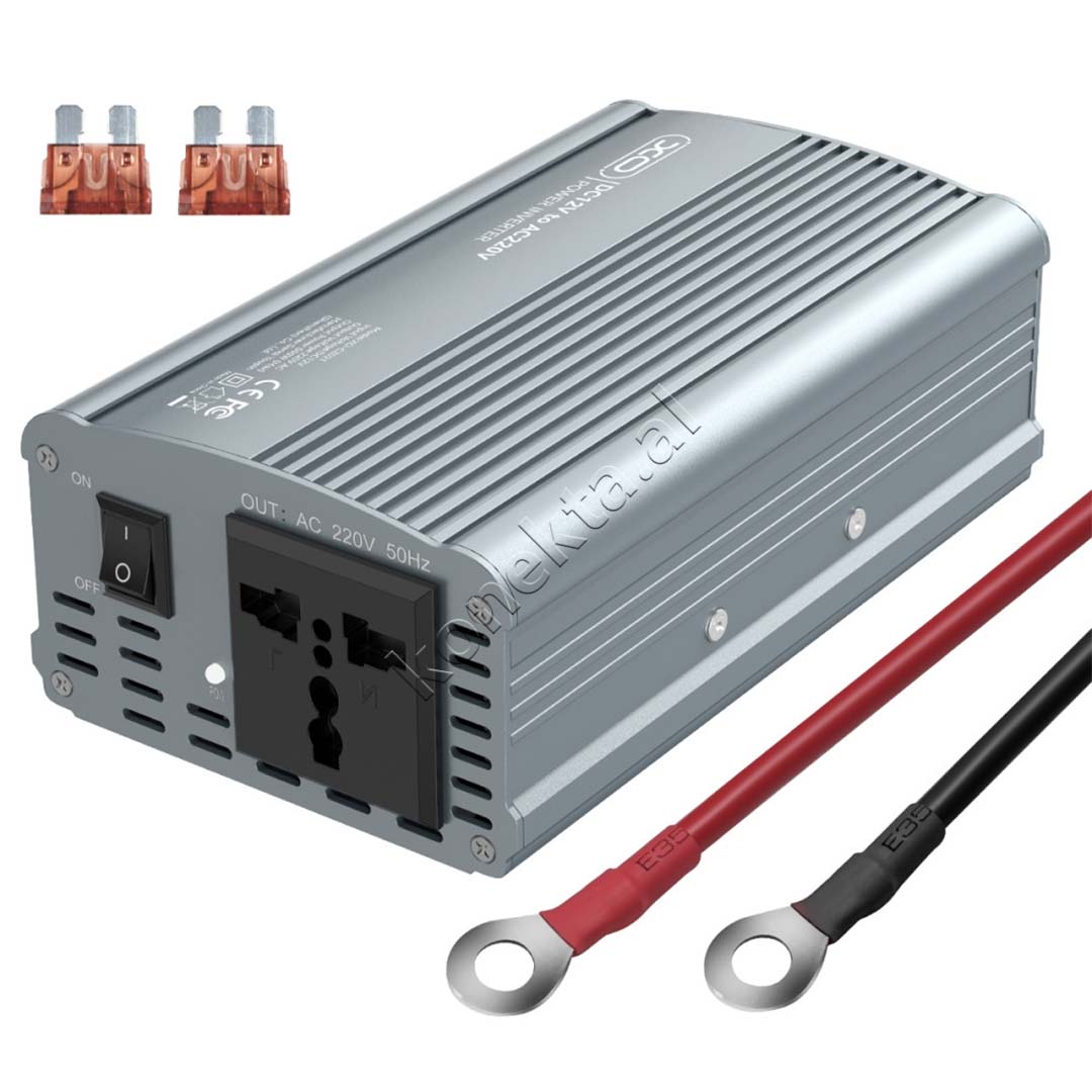 Konvertues Energjie Inverter Per Automjete XO 220V 500W