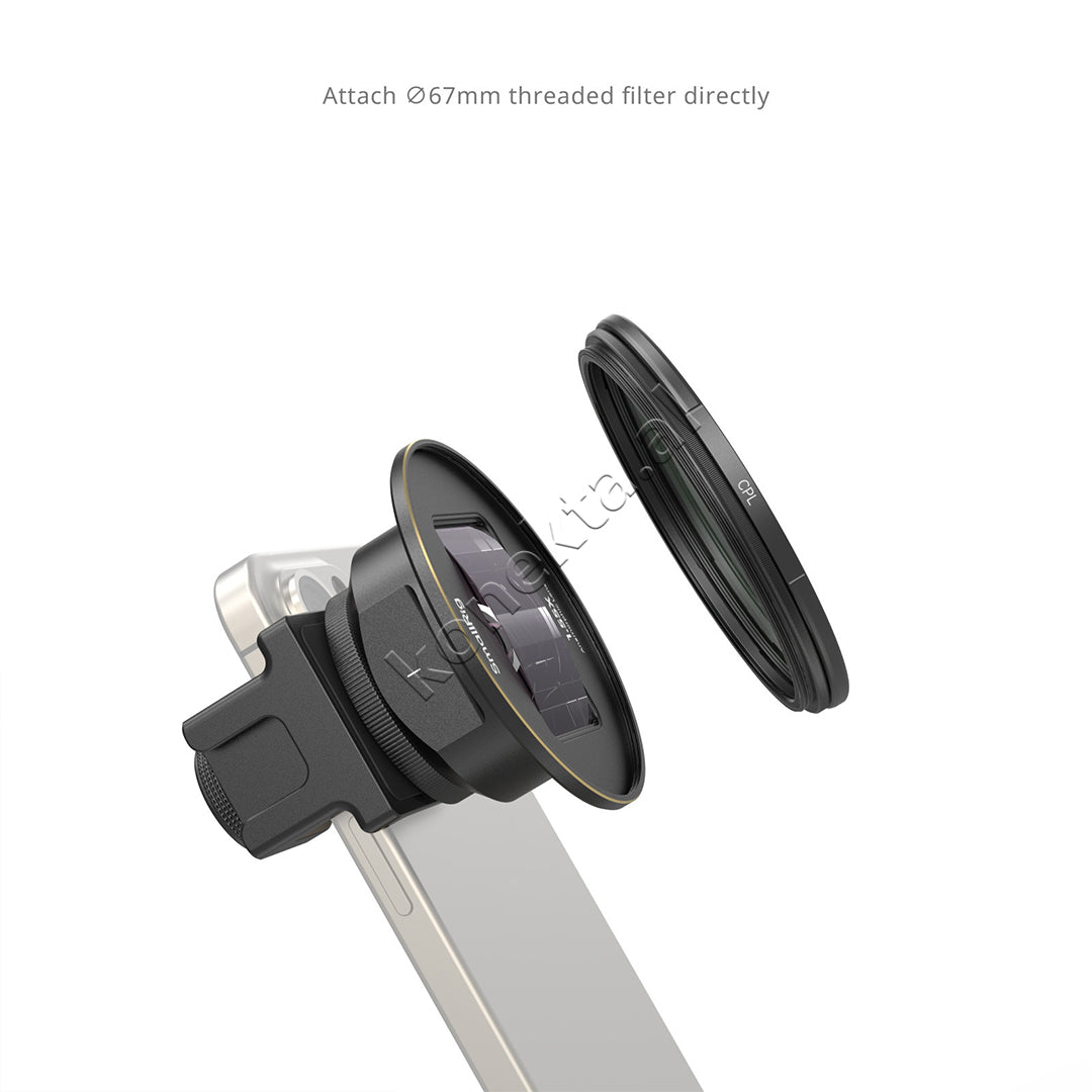 Lente Anamorfike 1.55x Per Telefon (T-mount) SmallRig 3578B