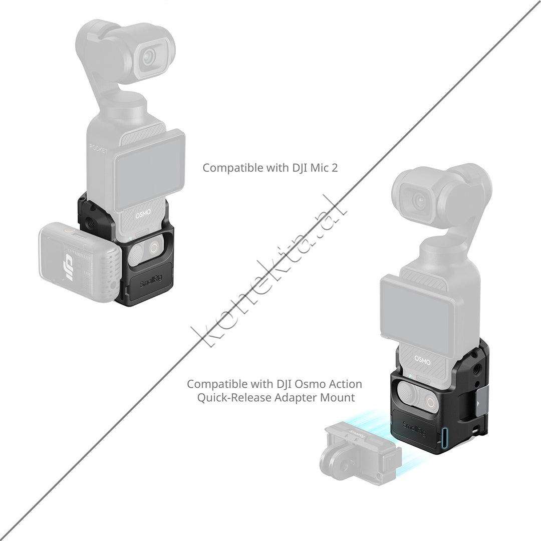 Expansion Adapter For DJI Osmo Pocket 3 SmallRig 5072