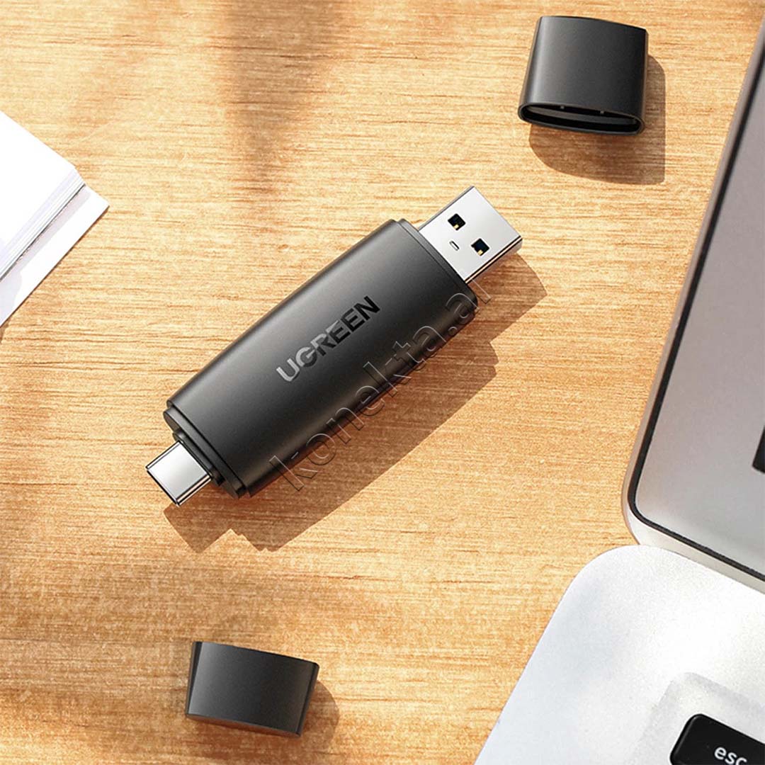 Lexues Kartash Ugreen Me Porte USB-A & USB-C Per SD/ Micro SD