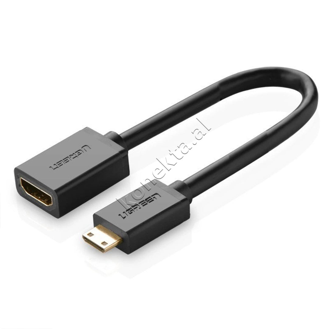 Kabell HDMI (F) Ne Mini HDMI (M) 22cm Ugreen