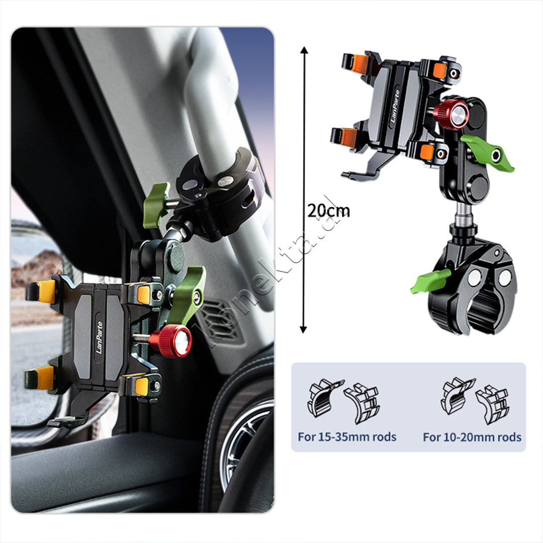 Mbajtese Celulari Per Motorr Dhe Biçiklete Lanparte