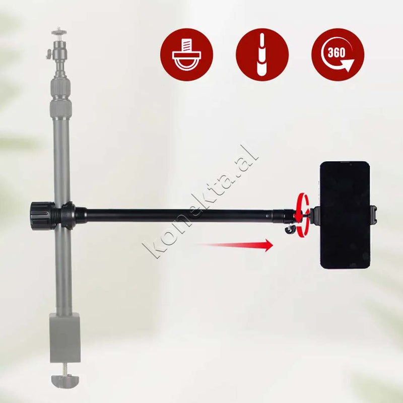 Aksesor Zgjatues Prej Alumini Me Montim Ne Tripod Jmary