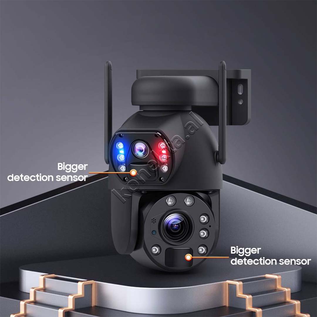 Kamera Sigurie Per Shtepi Outdoor 8MP Me Panel Solar Dhe Karte SIM