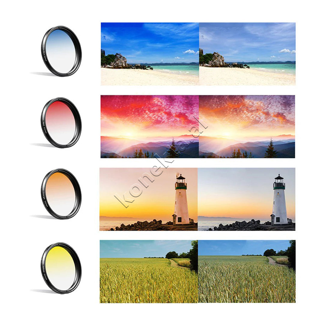 Set Lentesh Per Kamerën E Telefonit 7 Në 1 Profesionale