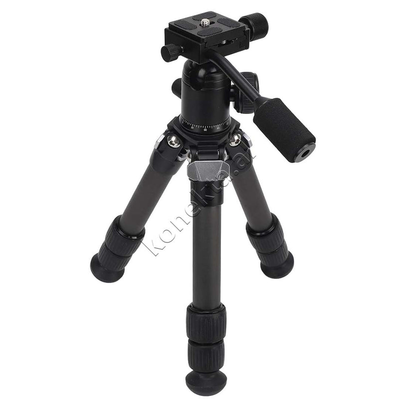 Trekembesh (Tripod) Profesional Me Fibra Karboni Dhe Vide 1/4" Per Kamera DSLR
