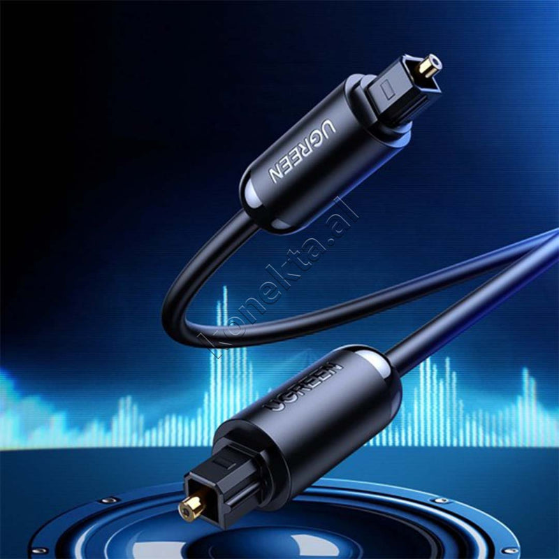 Kabllo Audio Optike Ugreen me Lidhes Toslink/SPDIF, 1m