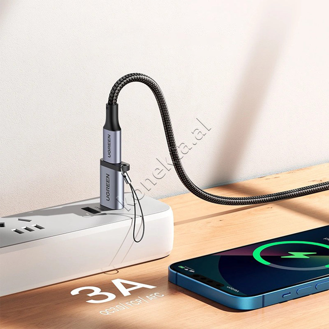 Adaptor USB-A 3.0 (M) Ne USB-C 3.1 (F) Ugreen