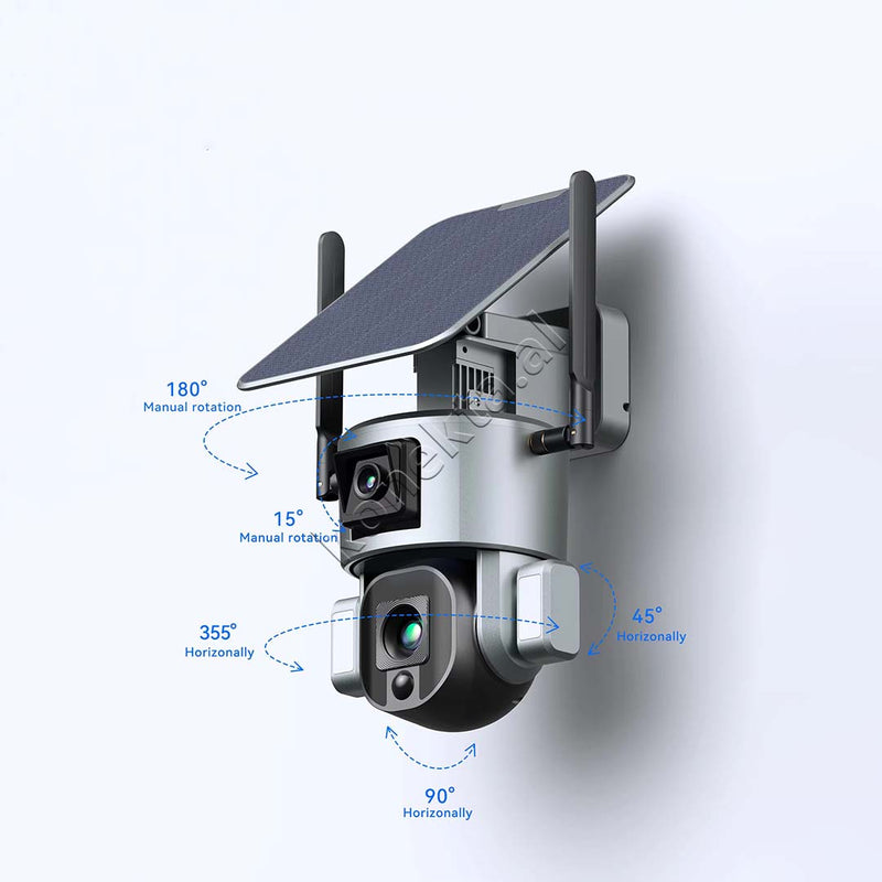 Kamera Sigurie Per Shtepi Outdoor 4MP Duale