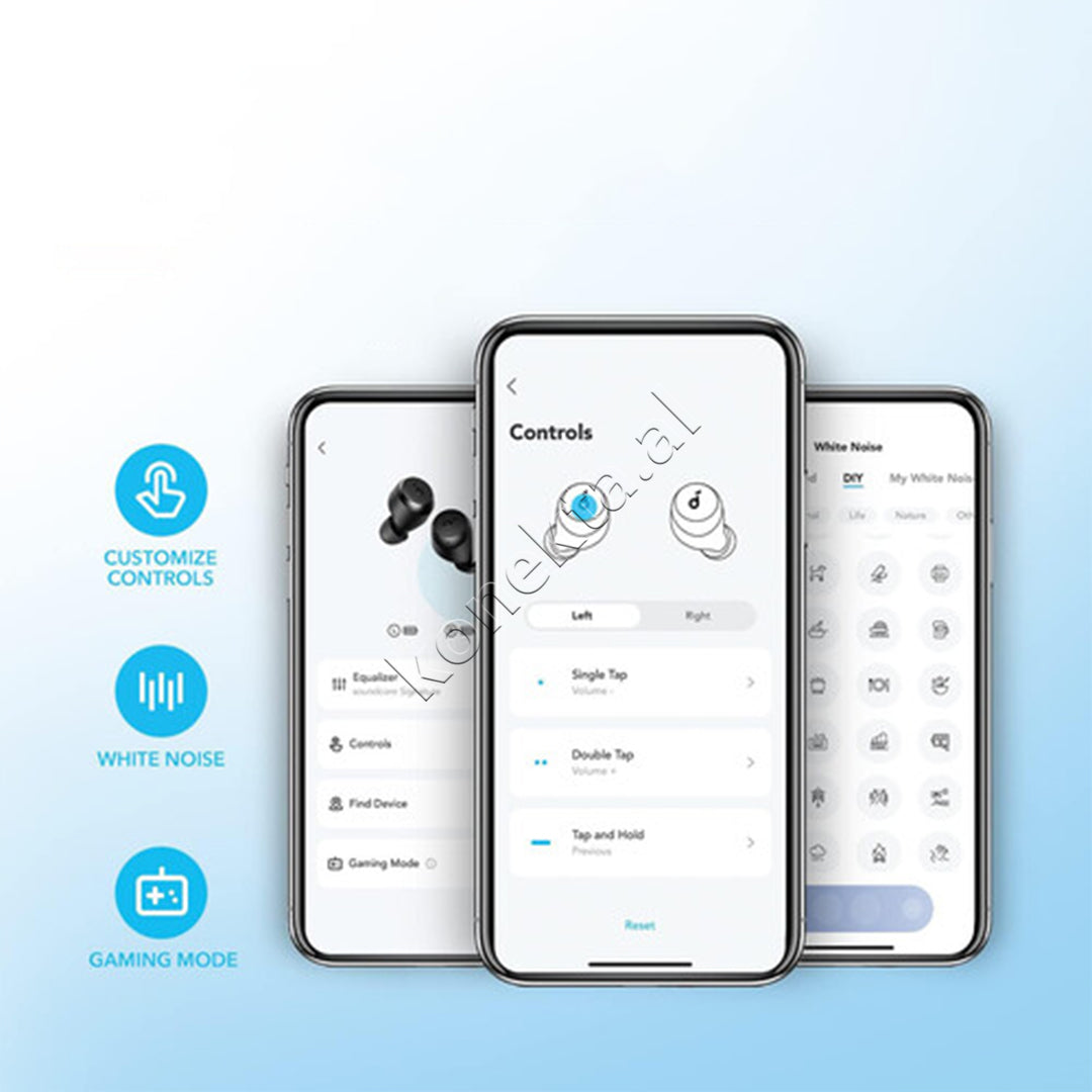Kufje Çift Me Bluetooth Anker A25i