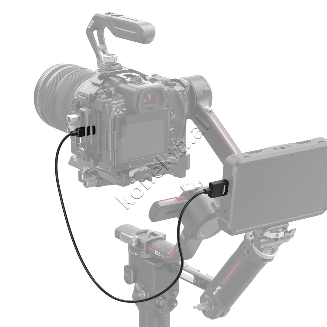 Kabell Micro HDMI 2.0 - HDMI 2.0 4K 1m SmallRig 4795